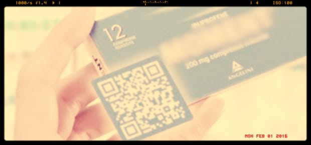 QR code angelini strato