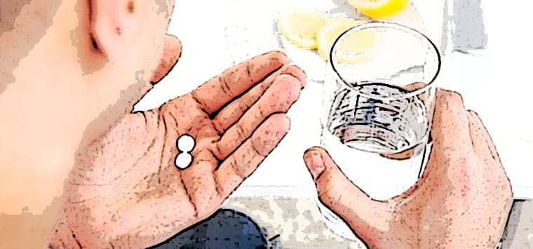 assunzione farmaco palmo mano