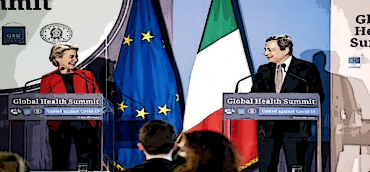 Global health summit, Draghi apre a sospensione dei brevetti sui vaccini Covid