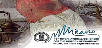 A Milano dal 7 al 10 settembre il Congresso internazionale di Storia della farmacia