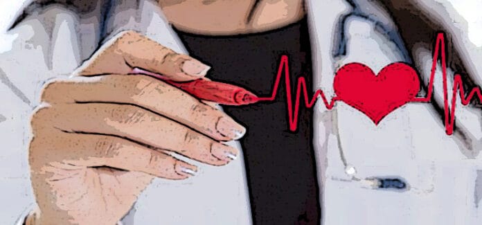 grafico cuore dottoressa