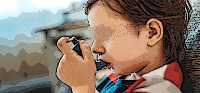 bambino asma allergie