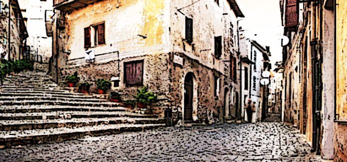 paese abbandonato restanza